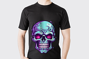 skull head clipart, an Object Graphic by DreamerStarCo (Thumbnail 5 of 6)