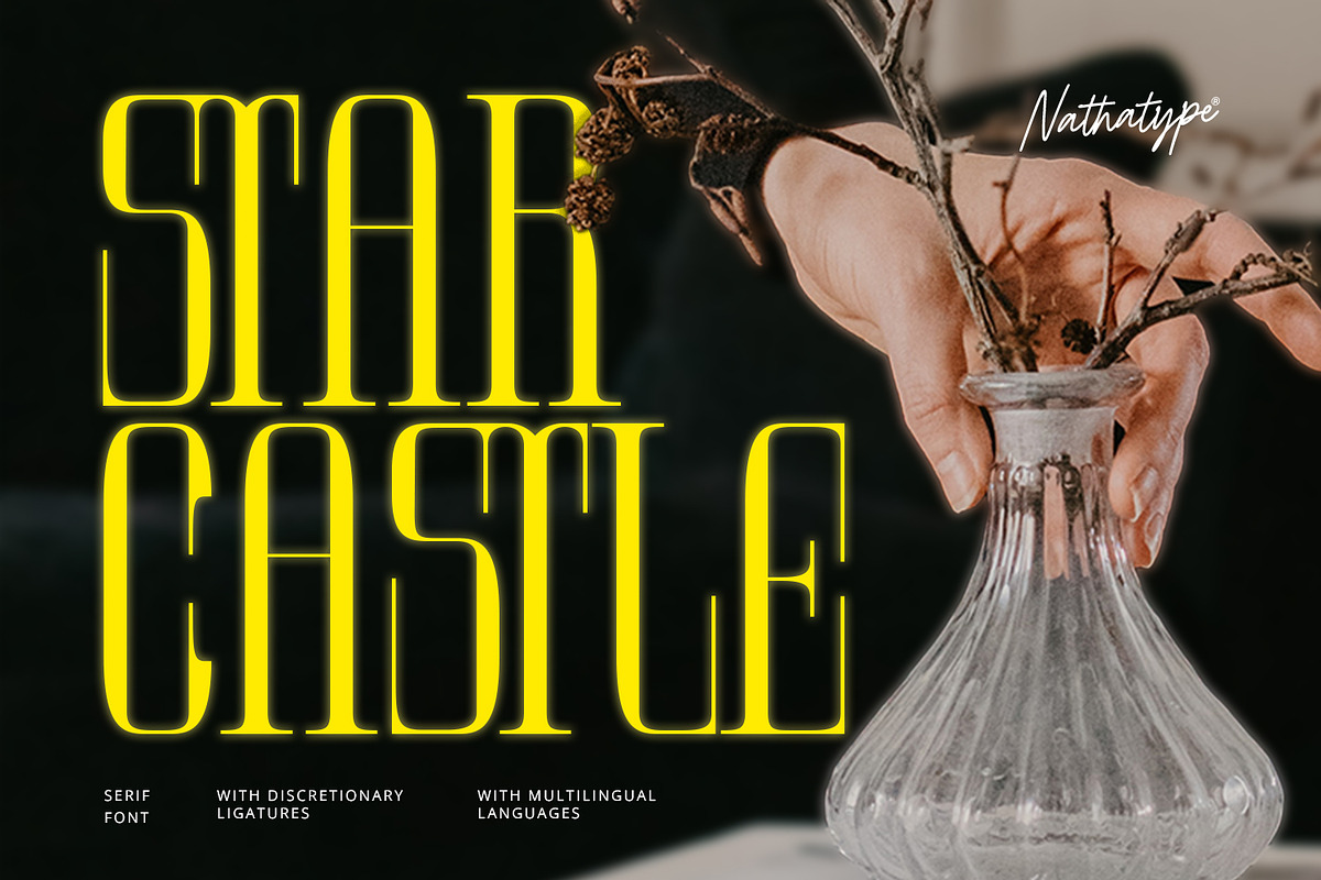 Star Castle, a Serif Font by Nathatype (Photo 1 of 11)