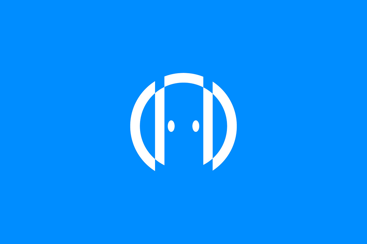letter H Headphone Logo, a Branding & Logo Template by Abir Hossain Waffi (Photo 2 of 4)