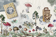 Fall in Forest Autumn Mood, an Animal Illustration by Ann Art Houze (Thumbnail 7 of 22)