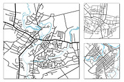 15 street maps textures, a Texture Graphic by Lina_Lisichka (Thumbnail 6 of 9)