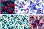 Abstract Watercolor Seamless Pattern, a Texture Graphic by CitraGraphics (Thumbnail 7 of 8)