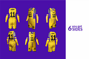 Basketball Kit Mockup, a Shirt Mockup by image touch (Thumbnail 5 of 5)
