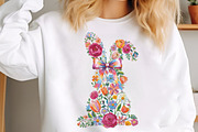 Brushstroke Easter Bunny Png Easter, an Illustration by designcity5 (Thumbnail 5 of 9)