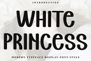 White Princess, a Script Font by FreshTypeINK (Thumbnail 1 of 8)