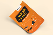 Job Hiring Flyer Template, a Print Template by Sharifull11 (Thumbnail 2 of 3)