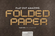 Folded Paper Alphabet, an Object Graphic by WhiteSpace Design Studio (Thumbnail 1 of 2)