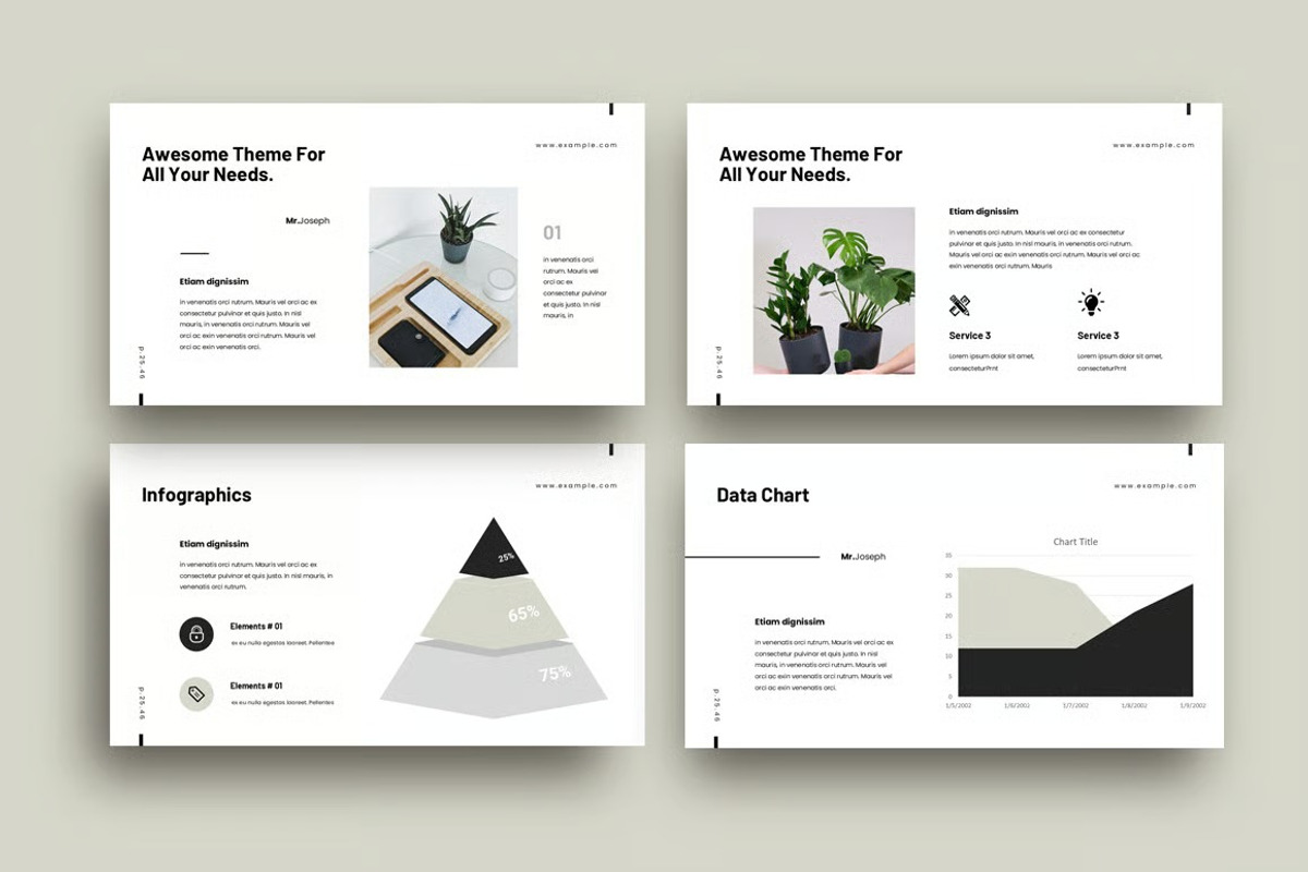 Perfect Keynote Presentation Template preview 3