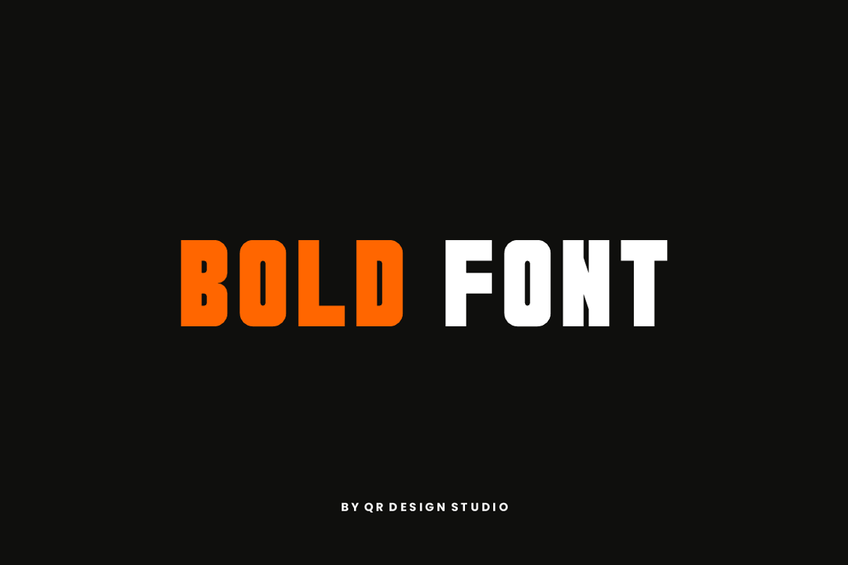 Dragos Header - Sans Serif & Thick, a Sans Serif Font by QR Design Studio (Photo 3 of 8)
