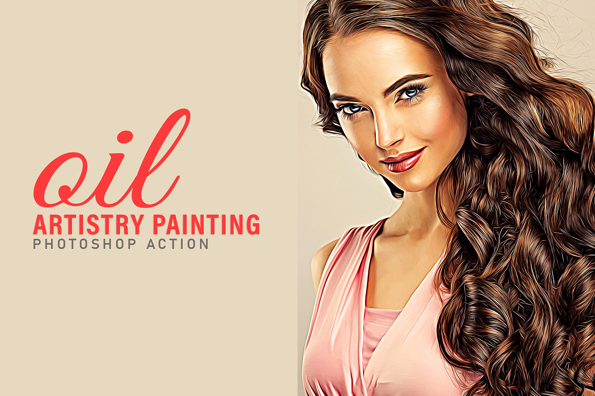 Artistry Painting Photoshop Action, an Action Add-On by CraftingStudio (Photo 1 of 3)