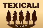 Texicali X Set, a Font by FontMesa (Thumbnail 1 of 9)