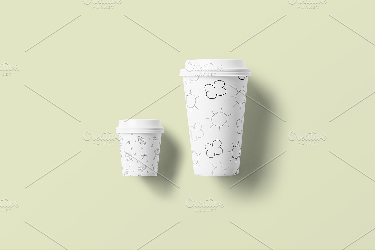 Hand drawn monochrone prints, a Pattern Graphic by ExpressShop (Photo 3 of 4)