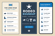 Western Cowboy Icon Set, a Duotone Icon by Symbolic Language (Thumbnail 3 of 4)