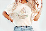 Watercolor Easter Bunny Clipart, an Illustration by Watercolor design (Thumbnail 4 of 11)