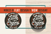 Vector Button Design Template, a Templates & Theme by WalkingStick Design (Thumbnail 4 of 6)