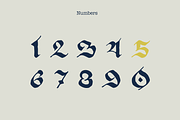 True Blackletters font, a Blackletter Font by kaer_shop (Thumbnail 9 of 12)