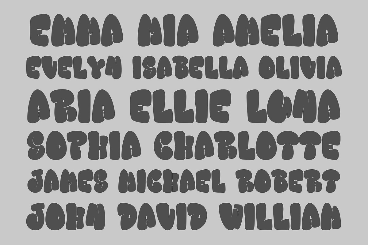 Bloochas Street Graffiti Display Fon, a Handwritten Font by Maulana Creative (Photo 6 of 6)