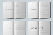 Book Template Layout, a Magazine Template by ContestDesign (Thumbnail 2 of 4)