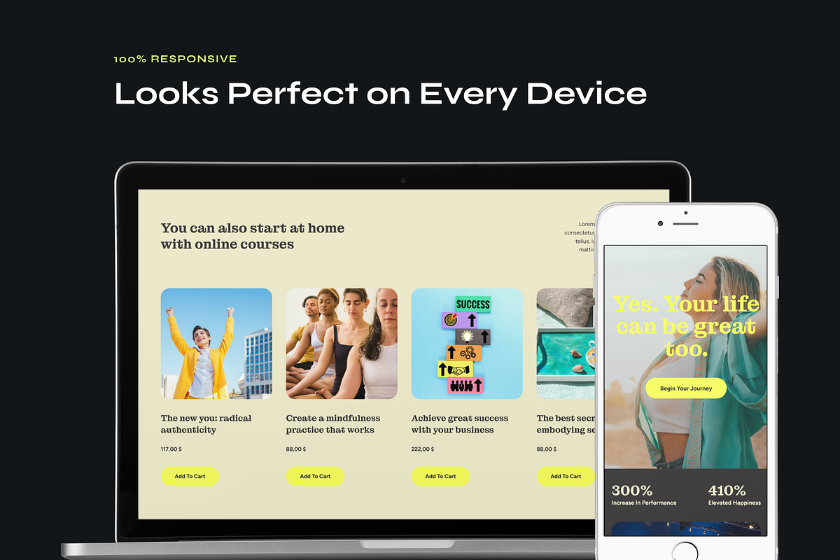 Business Coach Website Template, a WordPress Template by Awakened Templates (Photo 2 of 6)