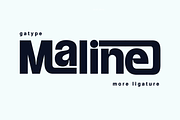Maline, a Sans Serif Font by Gatype (Thumbnail 1 of 9)