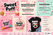 Sweet Puff, a Slab Serif Font by Wow Magic (Thumbnail 5 of 10)