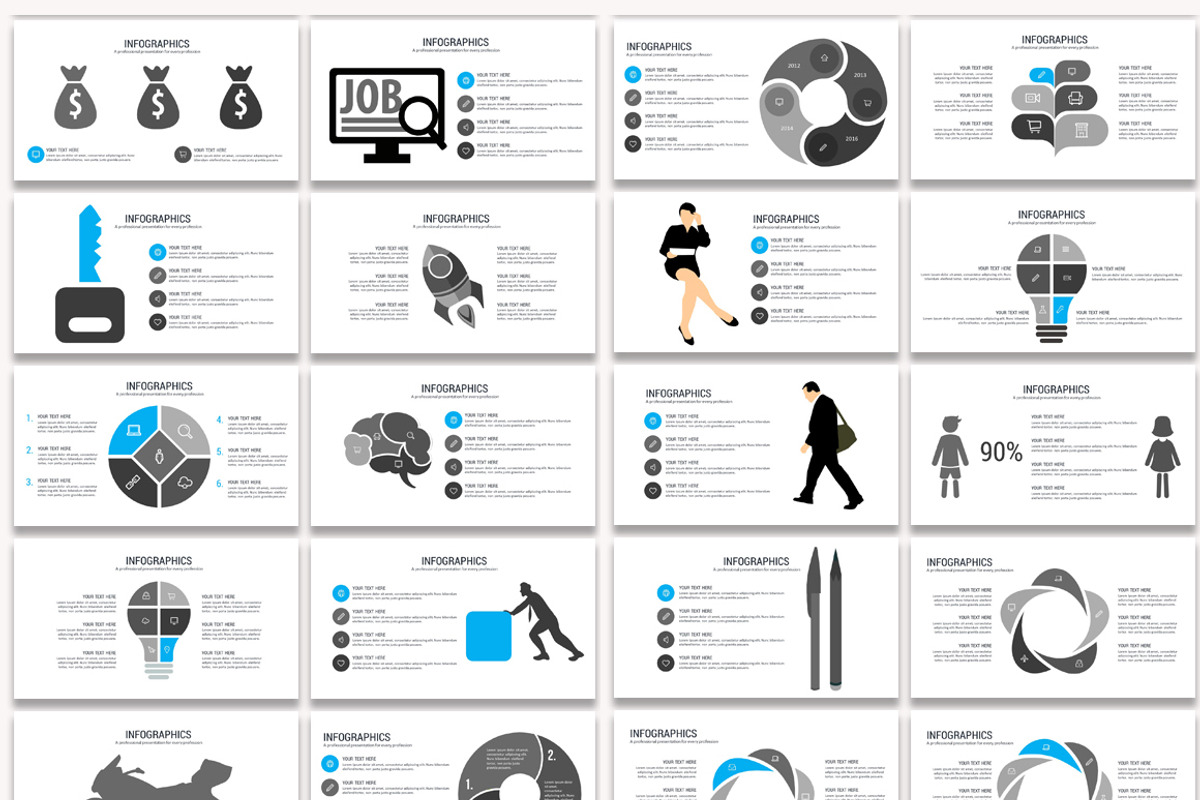 Market Trend Powerpoint Template, a Presentation Template by Creative ...