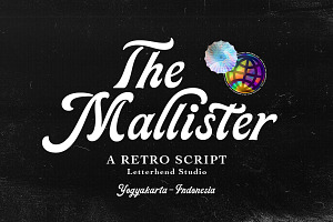 The Mallister - A Retro Script