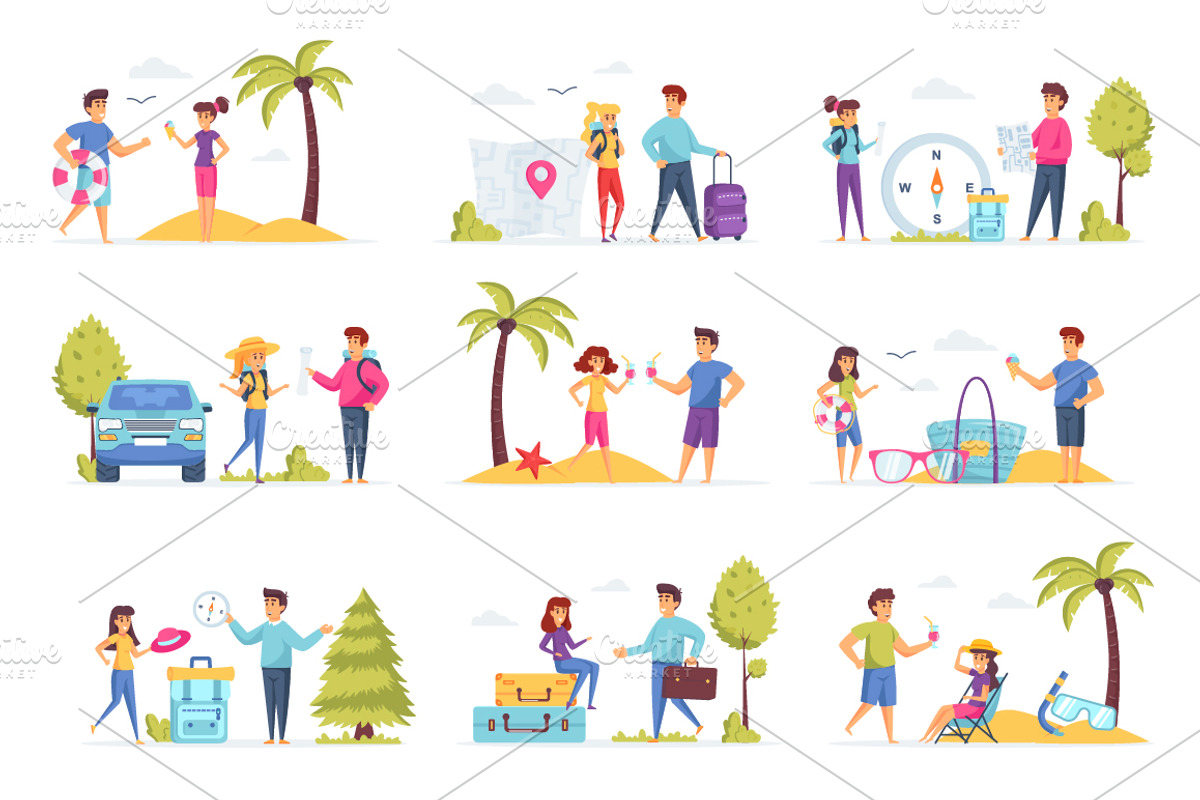 Flat Concepts Illustrations, a Finance Illustration by alexdndz (Photo 13 of 21)