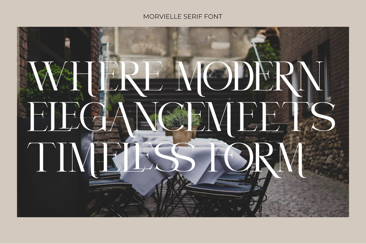 Morvielle — Modern Editorial Serif, a Serif Font by Muksal Creative (Photo 2 of 11)