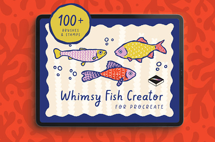 Whimsy Fish Creator for Procreate