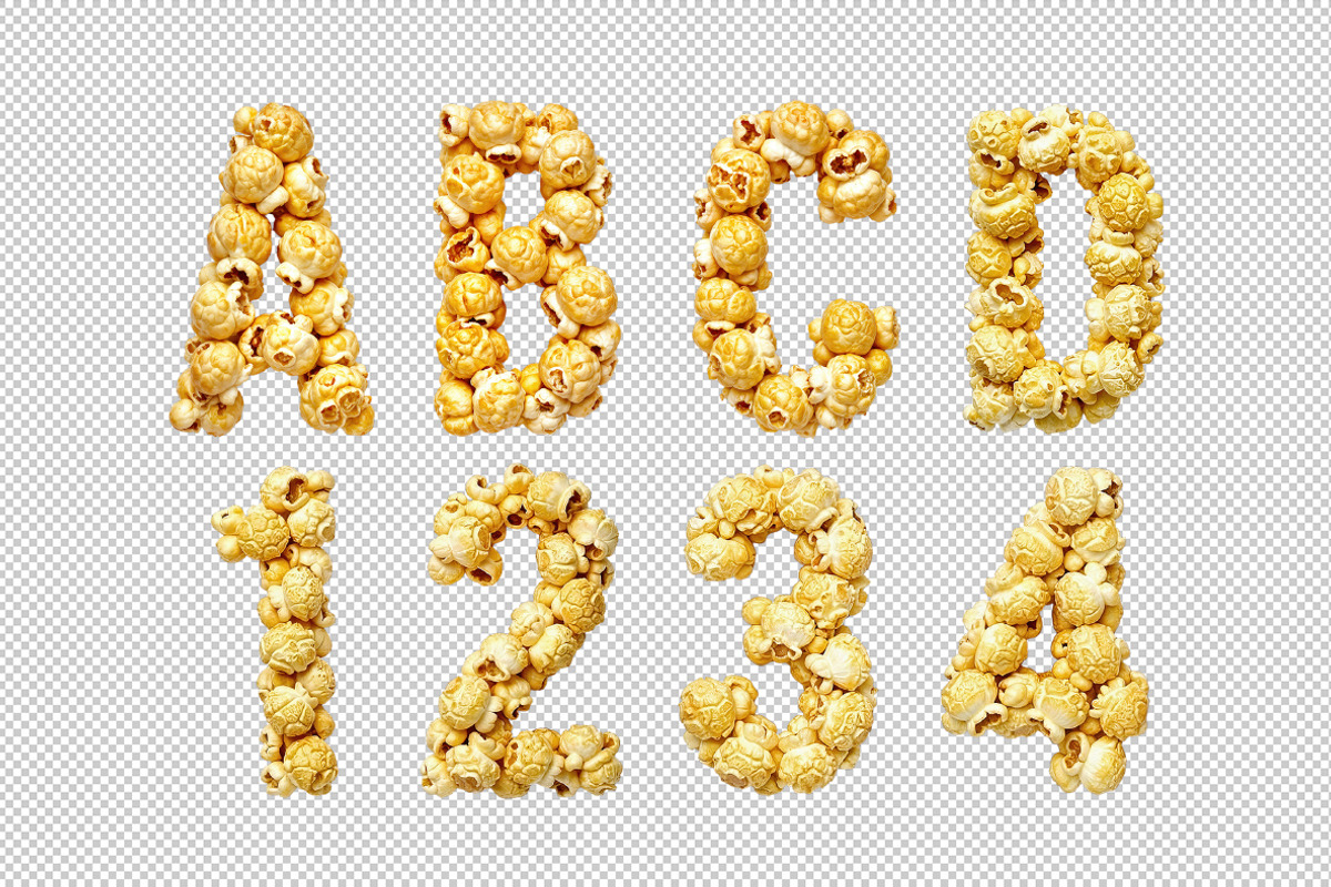 Golden Popcorn Font, a Sans Serif Font by Handmadefont (Photo 13 of 13)