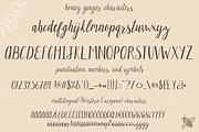 Honey Ginger Handwritten Font, a Script Font by Kellie Jayne Studio (Thumbnail 11 of 11)