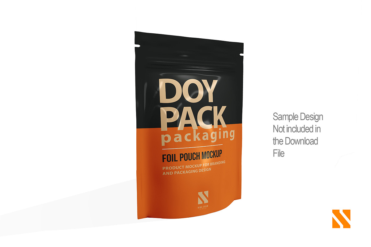 Doypack Pouch Mockup, a Cups & Container Mockup by Nina Shaw (Photo 5 of 10)