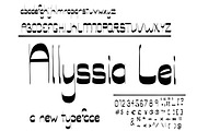 Allysia Lei Sans Typeface w/Contrast, a Sans Serif Font by PageLightStudios (Thumbnail 4 of 4)