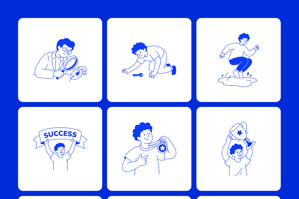 100 People Hand-Drawn Illustrations, a Person Illustration by Vectors Market (Photo 13 of 13)