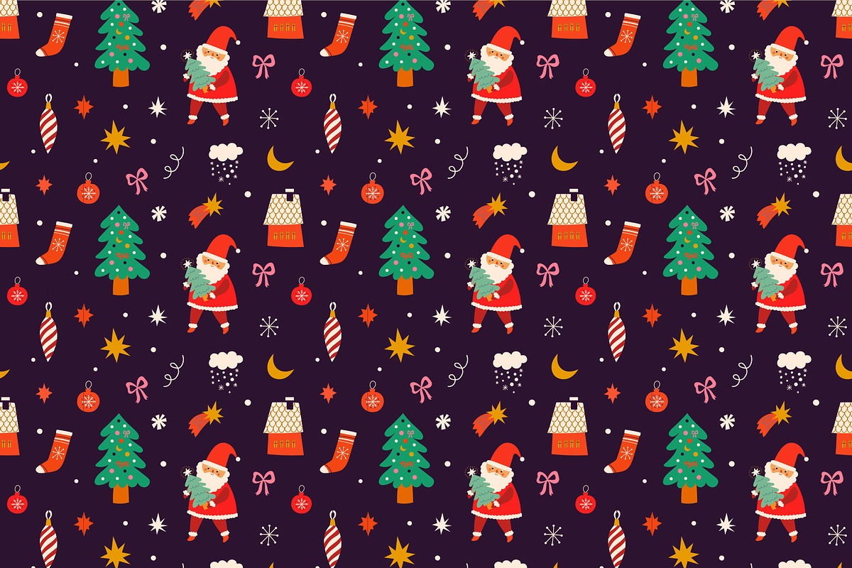 Cute Christmas collection, a Seasonal Illustration by MoleskoStudio (Photo 17 of 30)