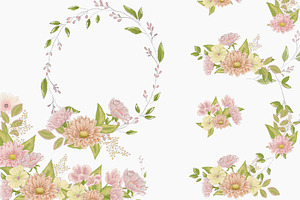 Watercolor Floral Clipart Png