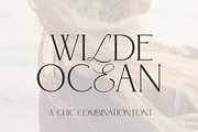 Wilde Ocean | Calligraphy Serif Font, a Serif Font by KA Designs (Thumbnail 1 of 13)