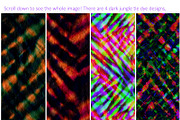 Tie Dye patterns - Set of 8., a Background Graphic by RosaPompelmo (Thumbnail 2 of 2)