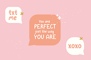 Two Peas Handwritten Playful Font, a Sans Serif Font by Forth and Wild (Thumbnail 4 of 6)