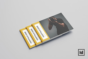 Photographer Portfolio Brochure, a Brochure Template by retrographix