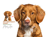 Pet Abstract Paint Photoshop Action, an Action Add-On by MRI STUDIO (Thumbnail 1 of 9)