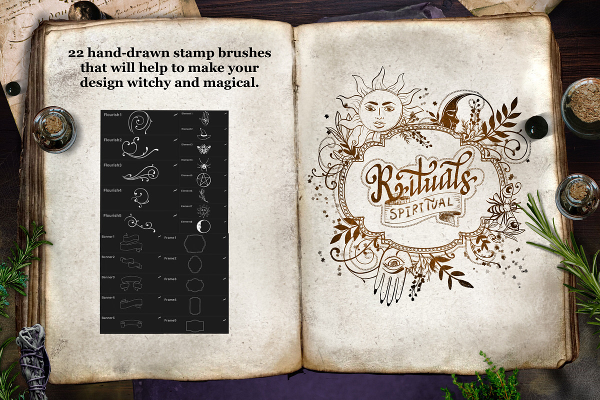 Magic Book Creator Kit, a Brush Add-On by Letter Elfa Studio (Photo 8 of 10)