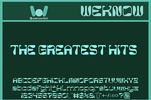 The Greatest Hits font