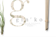GIN'KO Textured Watercolor Graphics, an Object Graphic by studioequinox (Thumbnail 3 of 9)