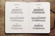Quaderno Bianco Family, a Handwritten Font by Monofonts (Thumbnail 4 of 7)