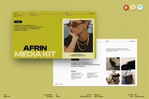 Afrin Brand Media Kit Presentation