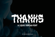 Oraskot - Liquid Display Font, a Handwritten Font by QR Design Studio (Thumbnail 8 of 8)