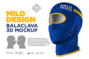 3D Mockup Balaclava, a Mask Mockup by Mildstudio (Thumbnail 2 of 5)
