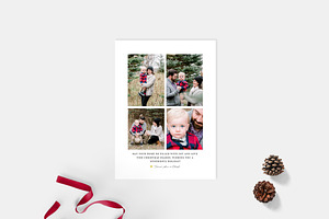 Christmas Card Template CD133